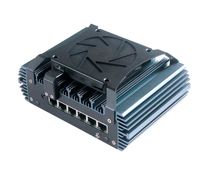 Mini PC Firewall 6*2.5G Networks Intel 12th Alder Lake-N N150 N100 N305 1 x DDR5 16GB Mini PC